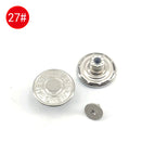 27#Stainless steel environmentally friendly buckles (default screws can be equipped with aluminum nails)
