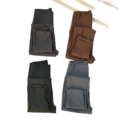 Jelly Silicone Cloud-Sense Yoga Pants Autumn and Winter New Women's High-Waist Hip-Lifting Nine-Point Pants for Outer Wear Slimming Sports Fitness Pants