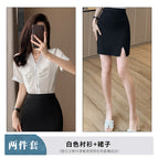 White Shirt Skirt / S