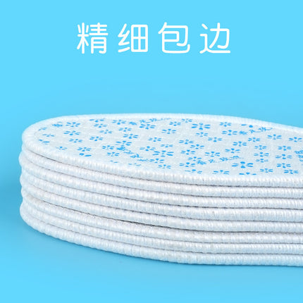 Wholesale Herbal Floral Cotton Insoles for Men, Sweat-Absorbent, Breathable, Fragrant, Multi-Layered Fabric, Thin, Comfortable, Breathable Insoles