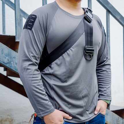 Ancestor Outdoor Quick-drying Long-sleeved Tactical T-shirt Breathable Sweat-wicking Physical Training Clothing Ski Quick-drying Clothes Short-sleeved