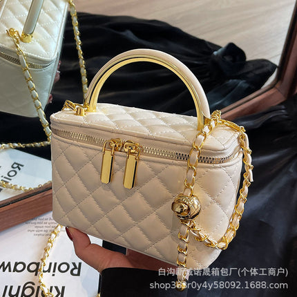 Mobile Phone Bag Korean Style Fashion Niche Single Shoulder Crossbody Bag for Women 2026 Spring New Chain Trendy Travel Small Square Bag