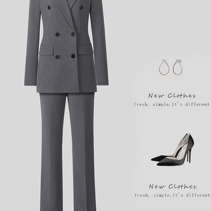 New High-Quality Tailcoat Set, Women's Business Office Jacke