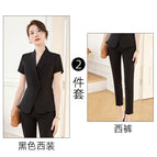 Black suit + pants / S