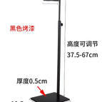 D head black matte black thick bottom (iron paint)
