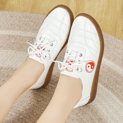 Soft bottom soft surface deodorant spring and autumn Taijiquan competition Taiji shoes breathable beef tendon bottom non-slip wear-resistant factory direct sales