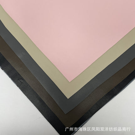 Simulated Leather High Imitation Protein Pu Clothing Leather Brushed 0.75 Soft Genuine Leather Texture Top Leather Jacket Leather Culottes Pu Material
