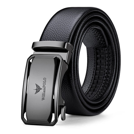 King Paul New Men's Leather Belt High-end Sense Pure Cowhide Trouser Belt Business All-match Trendy Belt Batch