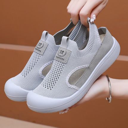 Shoes Women's 2025 Soft Sole Not Tired Shoes Breathable Women's Shoes Spring and Autumn New Slip-on Platform Shoes Women's Lazy Shoes