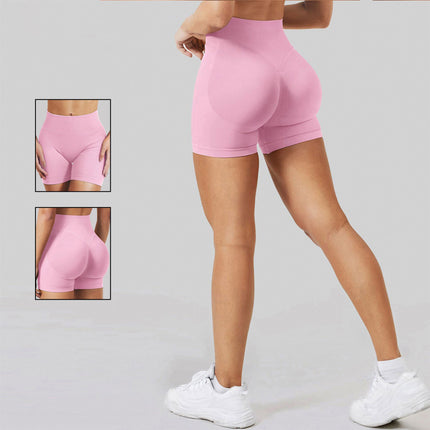 Cross-Border European and American Hot-Selling Yoga Three-Point Pants, Tight-Fitting Outer Wear, High-Waisted Buttocks for Women, Wholesale Price, Ready-Made Models