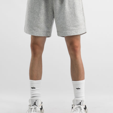New Summer American Loose Casual Solid Color Grey Five-point Pants Men's Sports Shorts Over-the-knee Basketball Pants for Men