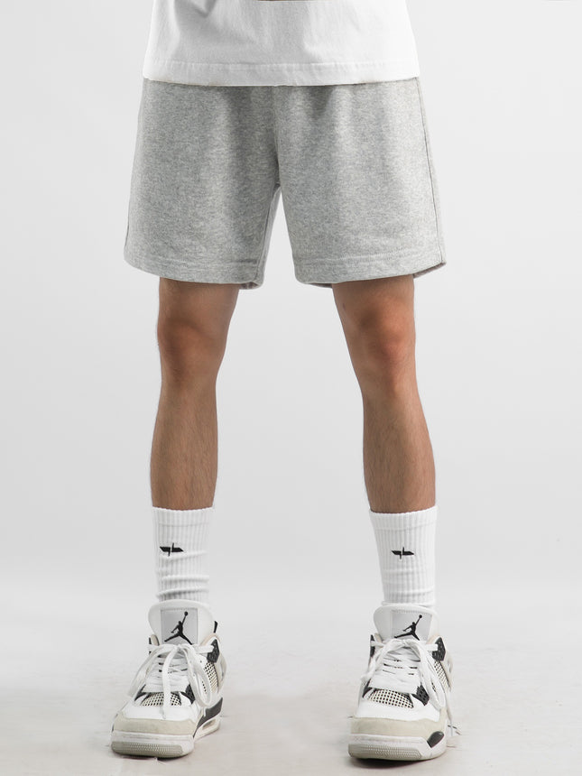 New Summer American Loose Casual Solid Color Grey Five-point Pants Men's Sports Shorts Over-the-knee Basketball Pants for Men