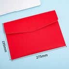 A5 double layer composite/file bag/red