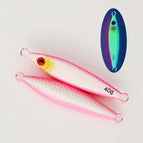 40g / Pink back mesh full luminous bare chip (no hooks or rings)