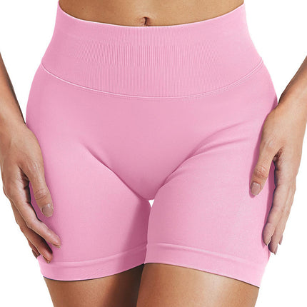 Cross-Border European and American Hot-Selling Yoga Three-Point Pants, Tight-Fitting Outer Wear, High-Waisted Buttocks for Women, Wholesale Price, Ready-Made Models