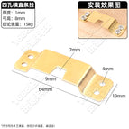 Four-hole horizontal straight hanging/1 (without screws)