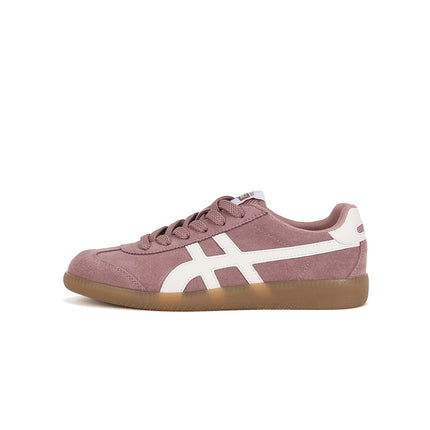 [sheii Su Yinyin] Intellectuals ~ Retro College Style Leather Lace-up Casual sneaker Women's German Training Shoes