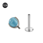 1.0x6x3mm teeth m0.9 / Sea blue