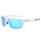 White frame/ice blue (polarized) / Non-polarized