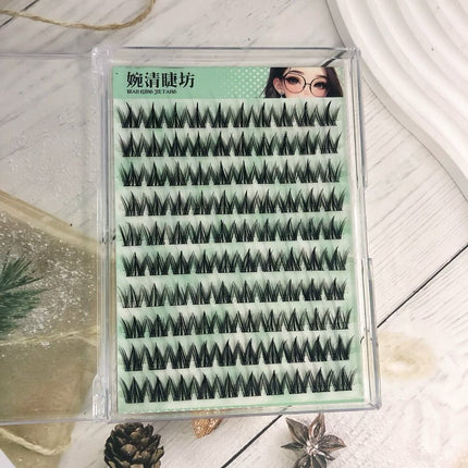 Self-Adhesive Dog Eye Enlarger Cute Pet Eyelash Tray with Thin Stems, Glue-Free, Fashionable New Year Gift, Self-Applied