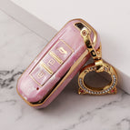 Type a-peach blossom jade + cat ear buttons