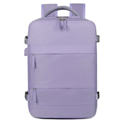 Multi-layer storage backpack dry and wet separation with shoe warehouse outdoor travel backpack USB interface business computer bag