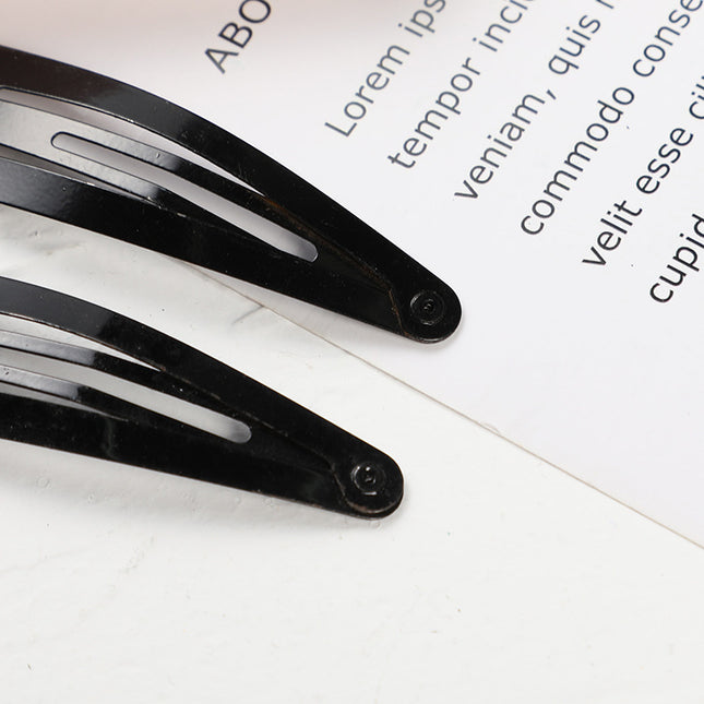 Hairpin top clip black word clip bangs clip South Korea small clip headdress adult hairpin BB clip side clip female simple