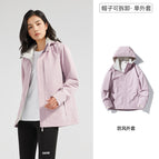 Women's Single jacket 08s hibiscus purple/warm White / M