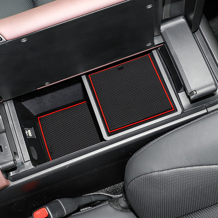 Suitable for 23 Toyota CROWN door slot mat CROWN car modified storage decorative mat water Cup slot mat