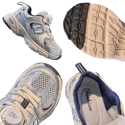 Girls' Shoes Children's sneaker Fashion All-match Girls' Torre Shoes Rotating Buckle Boys Casual Shoes in stock Wholesale