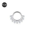 1.2*8mm / Style 7 silver