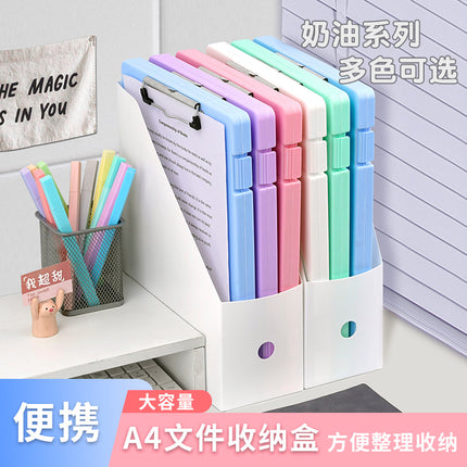 Multi-function folder for students easy to carry storage pad multi-color optional tablet test paper storage box