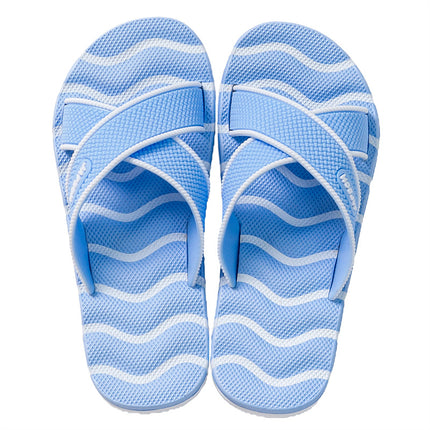 Home Eva Slippers for Women, Non-Slip Bathroom Bathing Slippers for Men, Summer Outdoor Wear, Beach Trendy Slippers, Factory Direct Sales