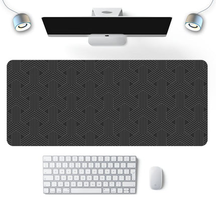 Simple Japanese mouse pad oversized electronic keyboard pad thermal transfer thick rubber wrist mouse pad wholesale