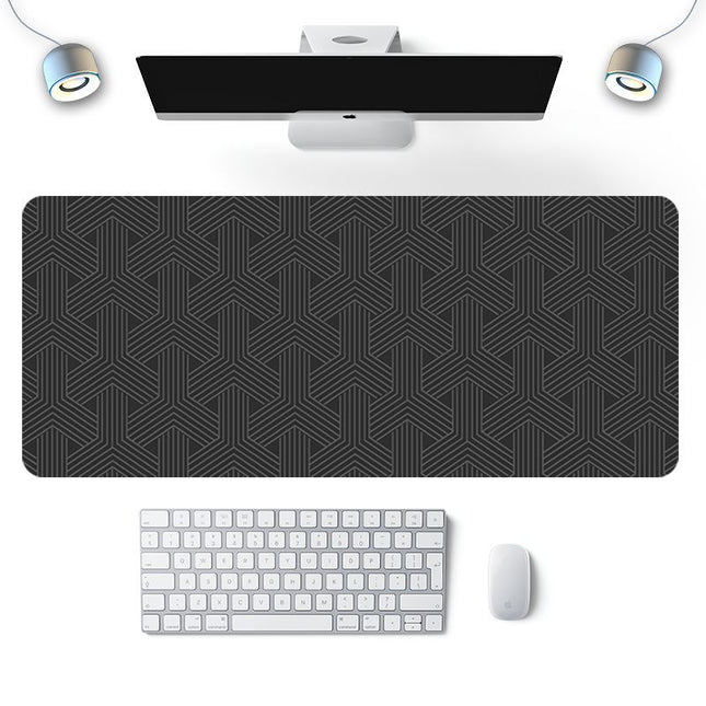 Simple Japanese mouse pad oversized electronic keyboard pad thermal transfer thick rubber wrist mouse pad wholesale