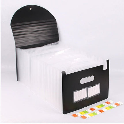 A4 File Folder Accordion Bag Large Capacity 13/25 Layer Document Organizer Student Test Paper Holder Can Stand Upright File Bag