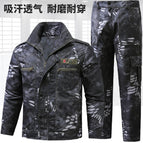 Black python camouflage suit / 165