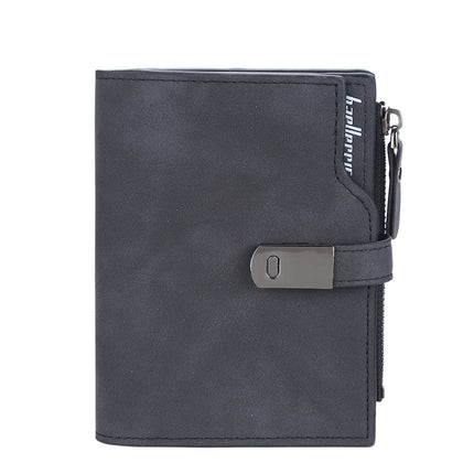 Baellerry New Women's Pu Imitation Leather 80% off K-Style High-End Multi-Card Slot Zipper Women's Short Coin Purse
