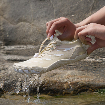 Camping Outdoor Water Shoes for Men and Women, Five-Toe Quick-Dry Water Shoes for Couples, Hiking, Fitness, Yoga, Swimming