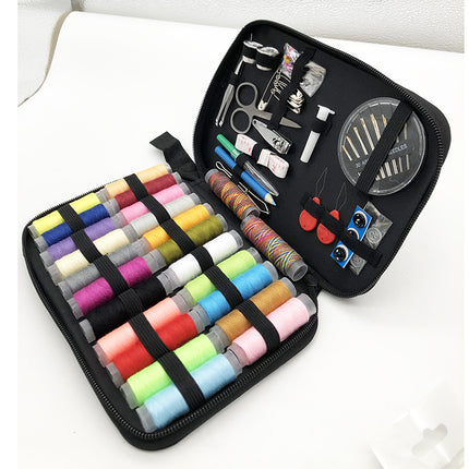 Factory direct supply portable sewing set 97 piece home sewing kit sewing box sewing tool combination set