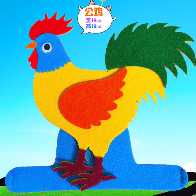 Eagle Catch Chicken Picture Book Story Props Hat Kindergarten Game Performance Headwear Mask Makeup Dress Headband
