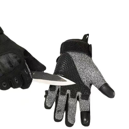 Spring and Autumn Motorcycle Motorcycle Cycling Long Finger Gloves Outdoor Mountaineering Sports Training Camouflage Tactical Training Combat Gloves