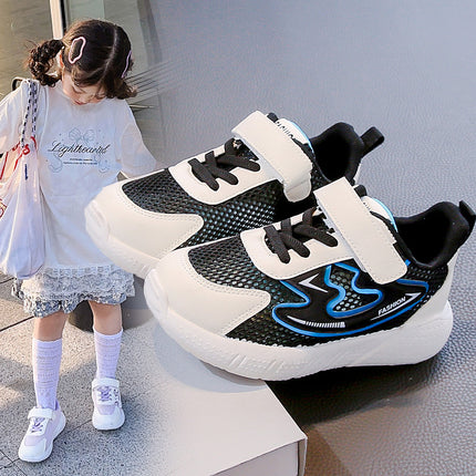 Children's Sports Shoes 2025 Summer New Popular Fashion Mesh Soft Sole Dad Casual Comfortable Sports Shoes Trend