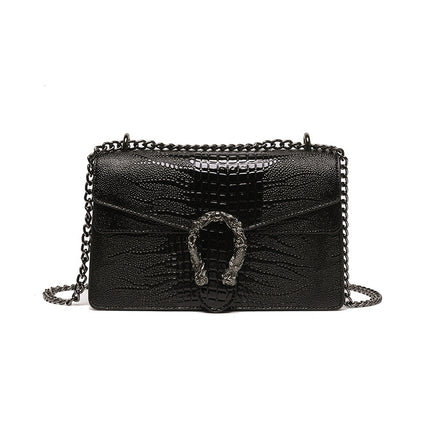 Cross-border Chain Dionyor Bag Internet Popular PU Shoulder Crossbody Women's Bag Bags Fashionable Trendy Simple Western Style Small Square Bag