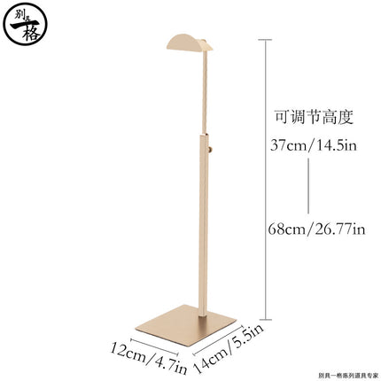 Cross-Border Exclusive Supply of Stainless Steel Bag Racks, Bag Display Racks, Bag Supports, Bag Racks for Stores, Adjustable Handbag Stands