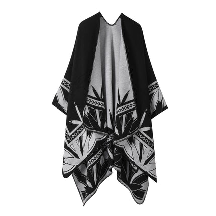 European and American plain striped warm Joker shawl outer autumn and winter office blanket imitation cashmere scarf in stock wholesale