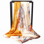 90 silk scarf-Figure 10# / 90*90cm