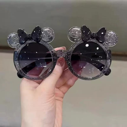 Crystal bow cartoon sunglasses Joker baby cute sunglasses trend children fashion factory wholesale new