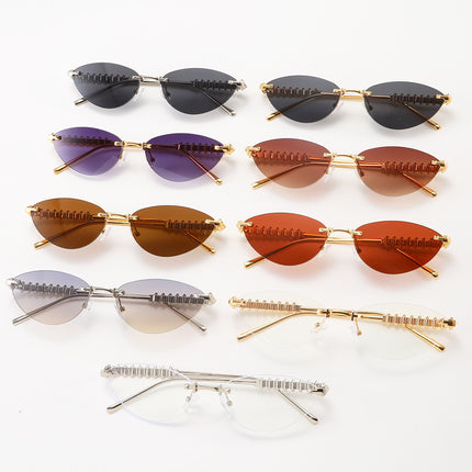 C new fashion personality sunglasses Europe and the United States anti ultraviolet high sense sunglasses trend sunglasses men and women