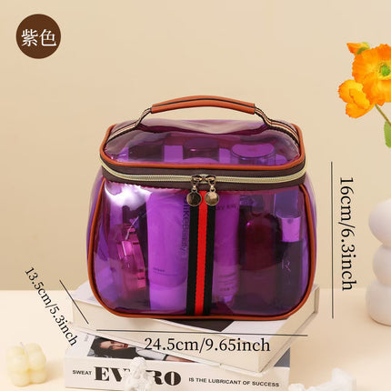 New Cosmetic Bag Ins Advanced Cosmetic Storage Bag Portable Large Capacity Cartoon Cute Portable Wash Bag